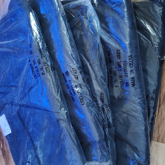 Men’s charcoal Grey work pants NWT Sz L - Picture 7 of 8